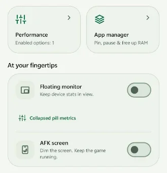 Cryo: Game Booster & GFX Tool screenshot