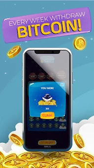 Crypto Space Spin Earn Bitcoin screenshot