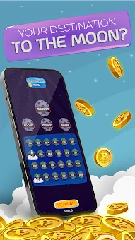 Crypto Space Spin Earn Bitcoin screenshot