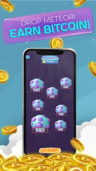 Crypto Space Spin Earn Bitcoin screenshot