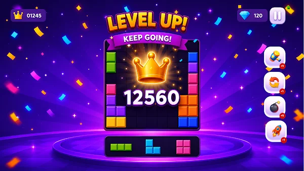 Cube Blast: Block Puzzle Game screenshot