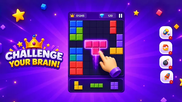 Cube Blast: Block Puzzle Game screenshot