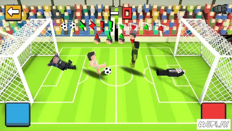 Cubic Soccer 3D screenshot 4