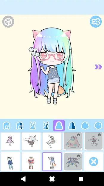 Cute Avatar Maker: Make Your Own Cute Avatar screenshot 3