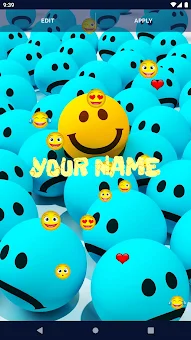 Cute Emoji Live Wallpaper screenshot