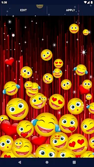 Cute Emoji Live Wallpaper screenshot