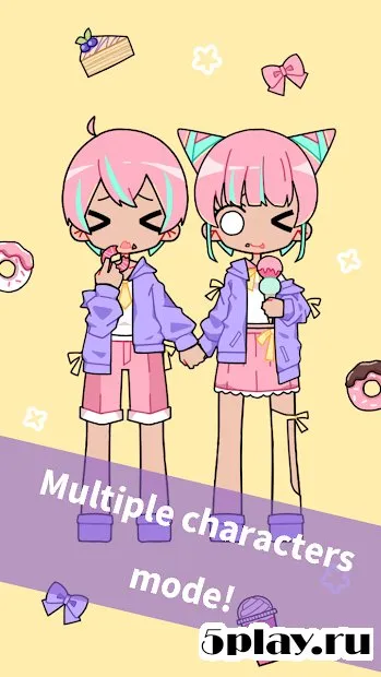 Cute Girl Avatar Maker - Cute Avatar Creator Game screenshot 4