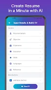 CV Maker, AI Resume Builder screenshot