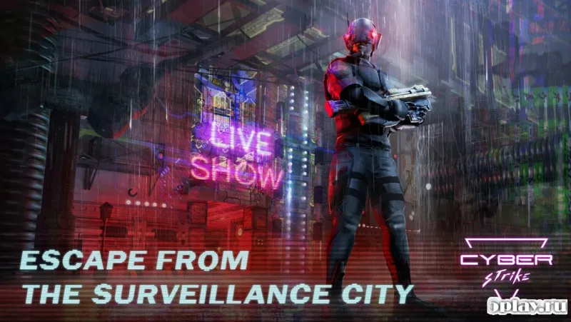 Cyber ​​Strike - Infinite Runner screenshot 3