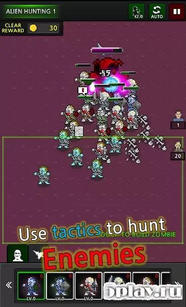 Растут зомби VIP -Объединить зомби 36.3.6 screenshot 3