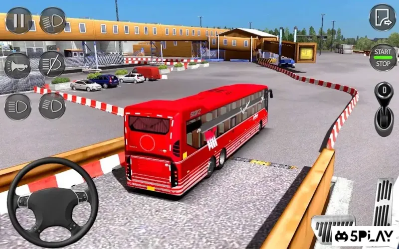 Город тренер автобус Вождение Игры 2020 г 1.1 screenshot 4