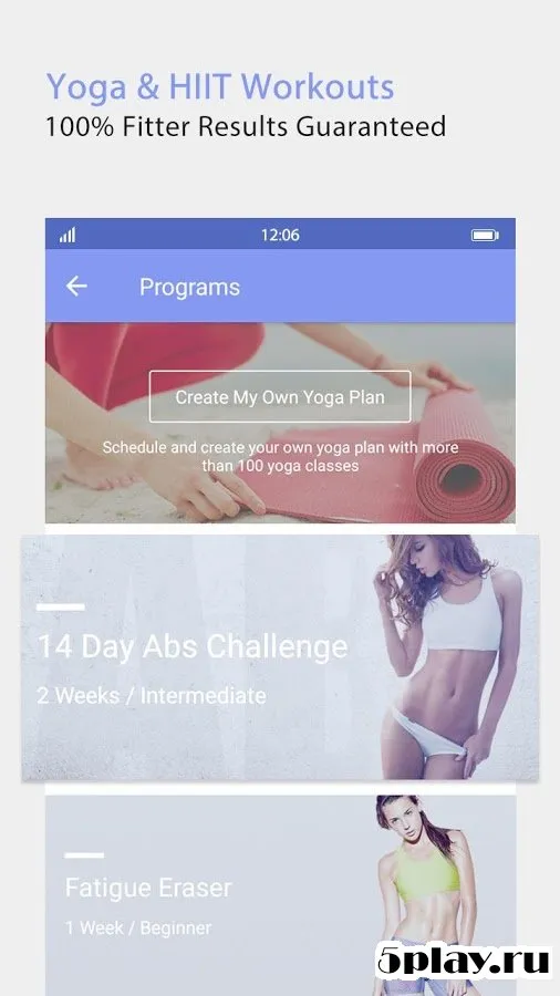 Daily Yoga (Ежедневная йога) - Yoga Fitness App 7.14.00 screenshot 3