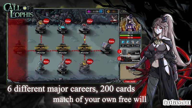 Dark Dungeon Survival - Lophis Fate Card Rougelike screenshot 2