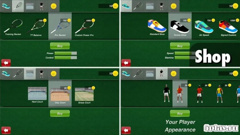 Теннис 3D 2014 v2.1 screenshot 4