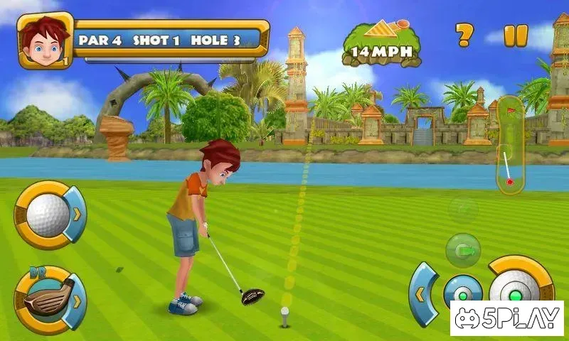 Турнир по гольфу - Golf 1.5 screenshot 1