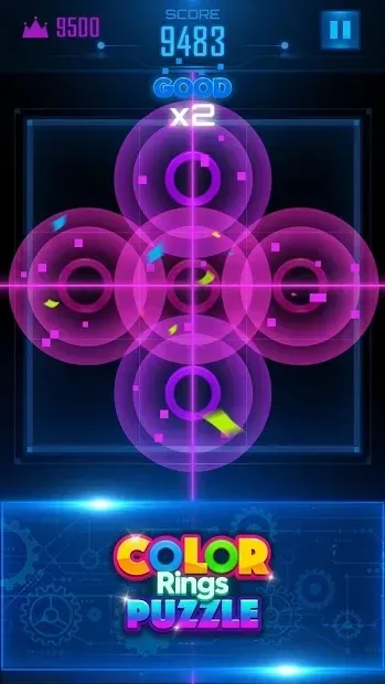 Color Rings Puzzle / Цветные кольца 2.4.3 screenshot 1