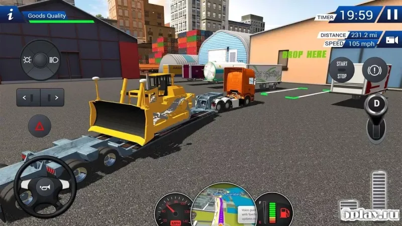 Евро грузовик ВождениеСимулятор 2018 - Truck Drive 2.4 screenshot 2