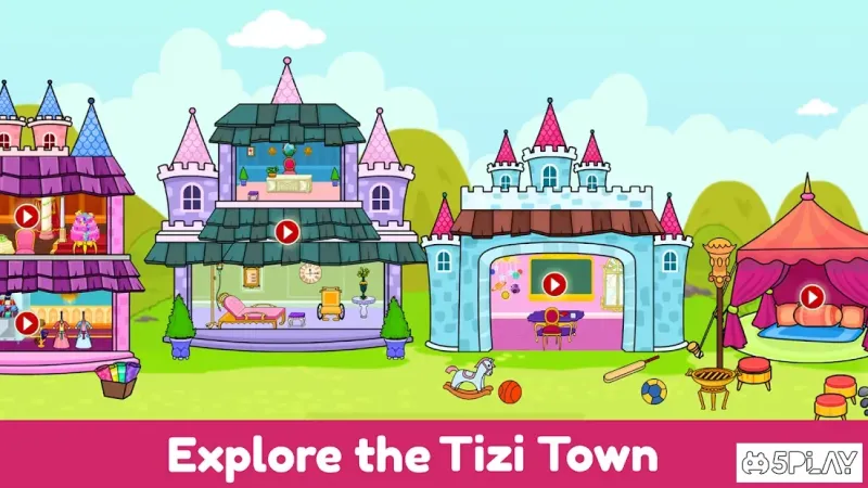 Мой Мир Tizi - Игры для Детей Town Games 5.9 screenshot 1