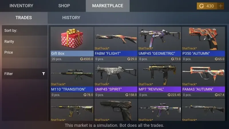 Кейс Симулятор для Standoff 2 v1.0.5 screenshot 4