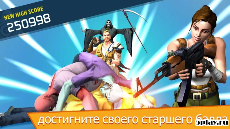 Бегущие мертвецы -Zombie Стрельба Запуск FPS игры v1 screenshot 3