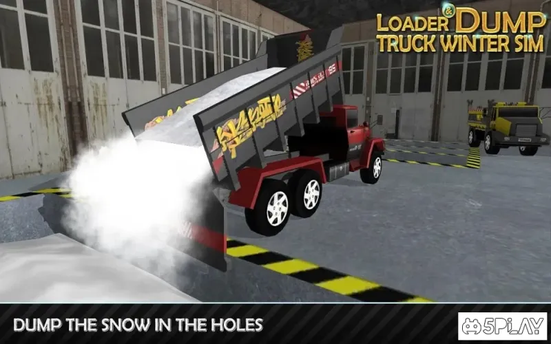 Погрузчик и самосвал зимой SIM 1.7 screenshot 1