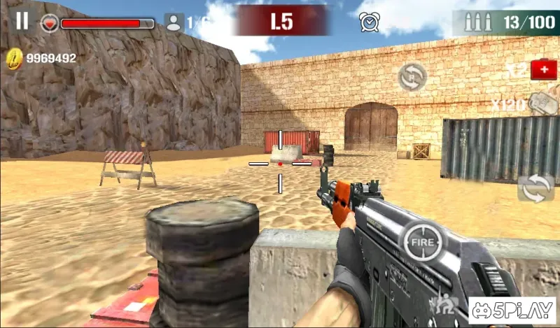 Снайпер Стрельба войны 1.2.5 screenshot 1