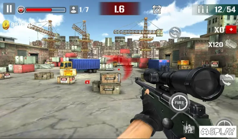 Снайпер Стрельба войны 1.2.5 screenshot 3