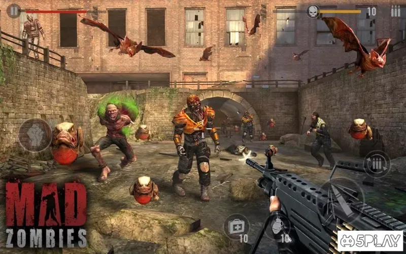 Зомби : MAD ZOMBIES 5.30.0 screenshot 3