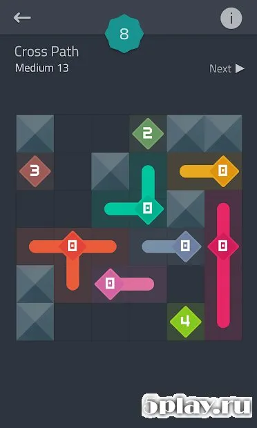 Головоломка - Коллекция: Linedoku 1.9.10 screenshot 2