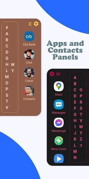 Панели - настраиваемые панели быстрого доступа 1.218 screenshot 1