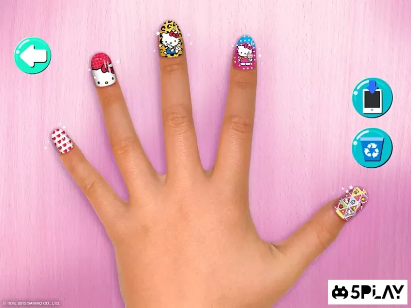 Hello Kitty 1.11 Манікюрний салон screenshot 3