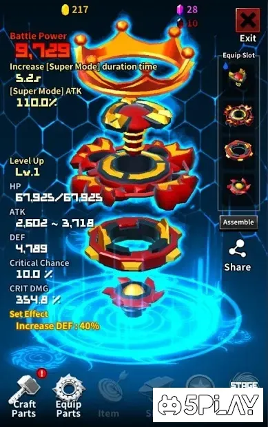 Божественный супер блейд 1.67.13 screenshot 1