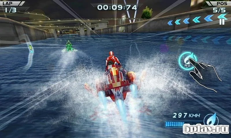 Гонки водных мотоциклов 3D 1.6 screenshot 1