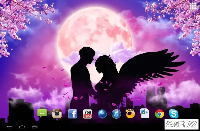 Завантажити день Valentina LWP 1.5 для Android безкоштовно screenshot 3