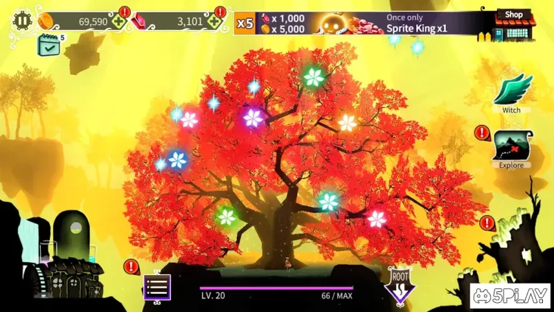 Ведьмин лес - Взрастите Мировое Древо 1.3.0 screenshot 3