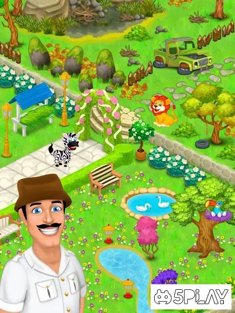 Спасение зоопарка: Три в ряд и Животные 2.27.520at screenshot 2