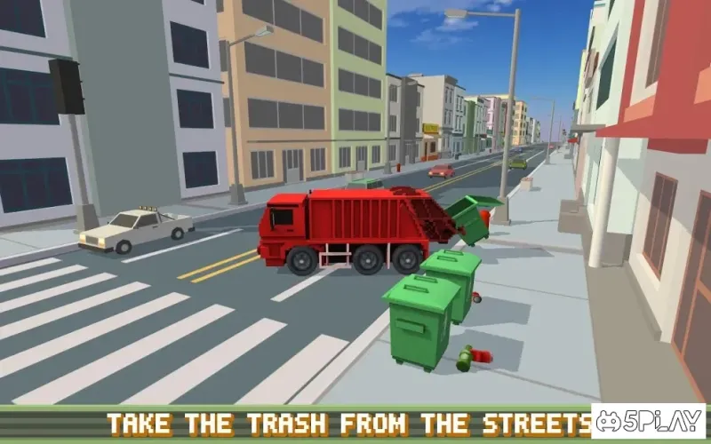 Блочный Мусоровоз SIM PRO 1.6 screenshot 3