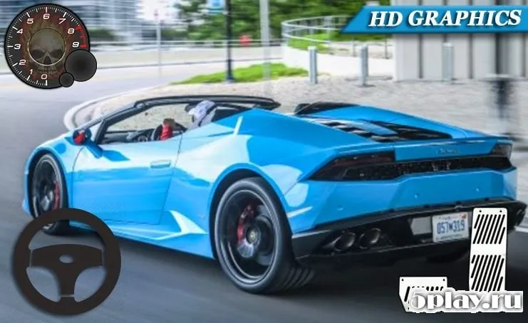 Симулятор гоночных автомобилей Lamborghini 1.16 screenshot 2