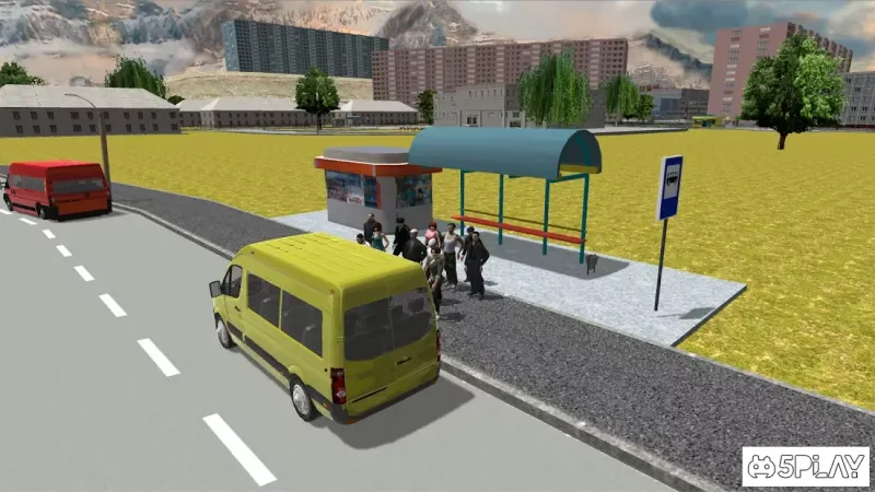 Симулятор маршрутки 2017 screenshot 4