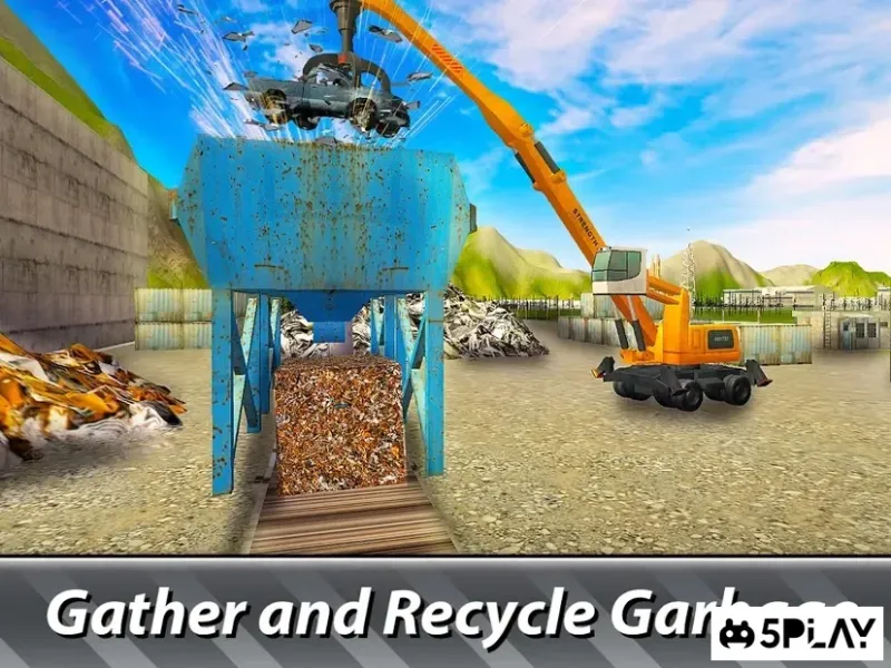Симулятор Мусоровоза - очисти город от мусора! 1.03 screenshot 3