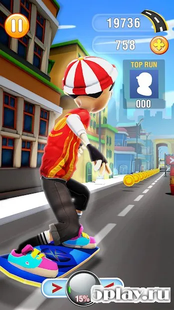 Большой городской бегун 3D 1.9.1 screenshot 3