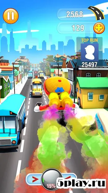 Большой городской бегун 3D 1.9.1 screenshot 4