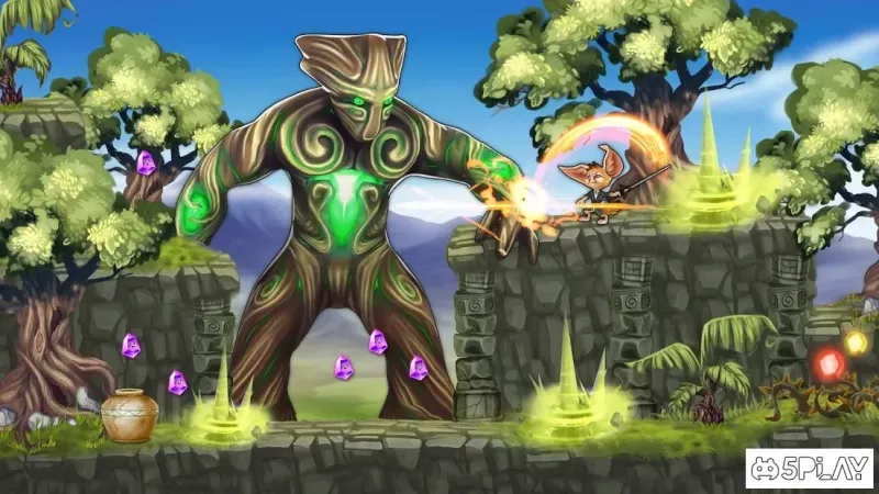 Fin: Древняя Тайна - бродилка/платформер 1.3.13 screenshot 1