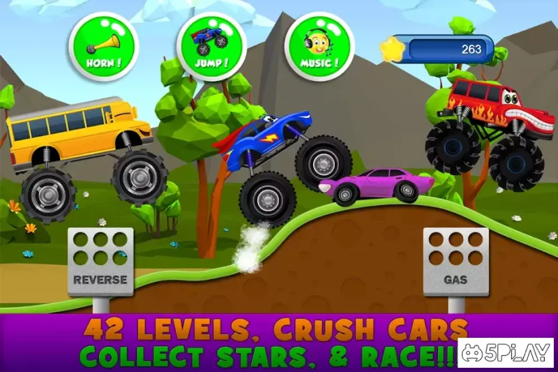 Монстр грузовик для детей 2.6.5 screenshot 3