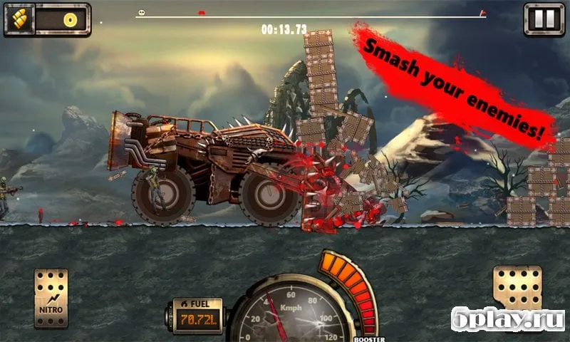 Монстр Авто Hill Racer 2 screenshot 1