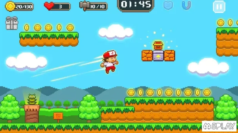 Піксель Перейти - супер стрибок screenshot 2