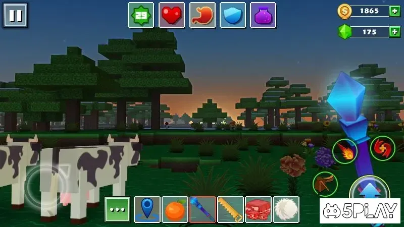 Мир кубов - Exploration Lite Craft 1.1.5 screenshot 1