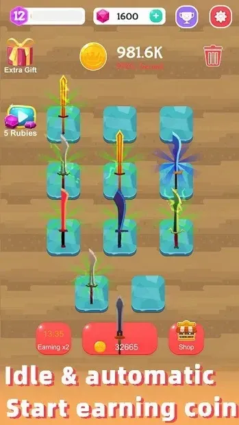 Меч слияния - праздный кузнец 1.4.5 screenshot 2