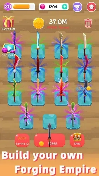 Меч слияния - праздный кузнец 1.4.5 screenshot 3