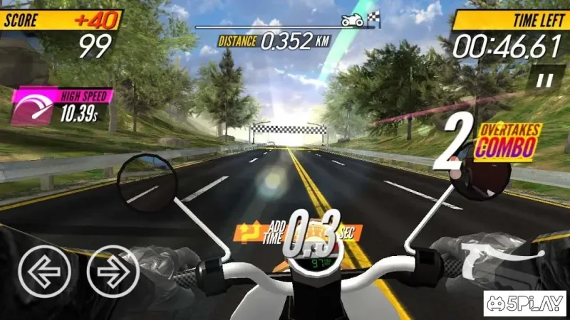 Мотоцикл гоночный чемпион 1.1.5 screenshot 4